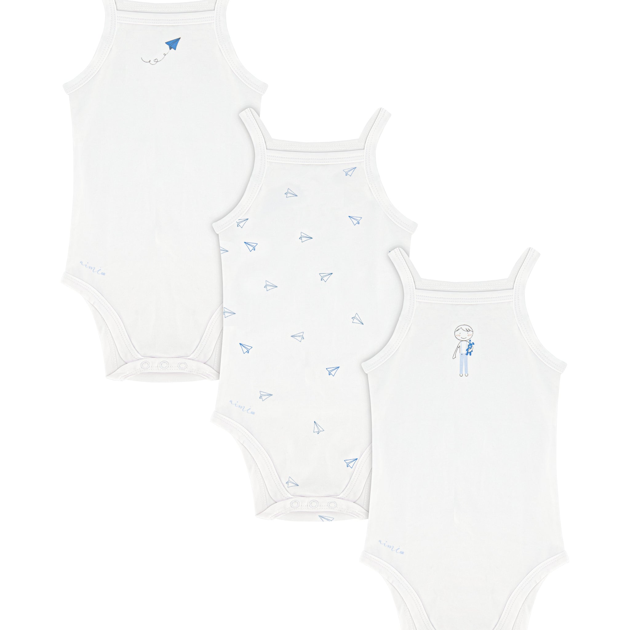 Boys Original Sleeveless Undershirts Wholesale Case Pack of 6