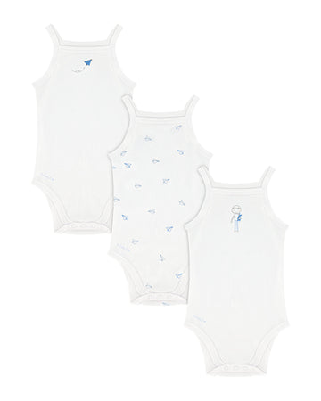Boys Original Sleeveless Undershirts Wholesale Case Pack of 6